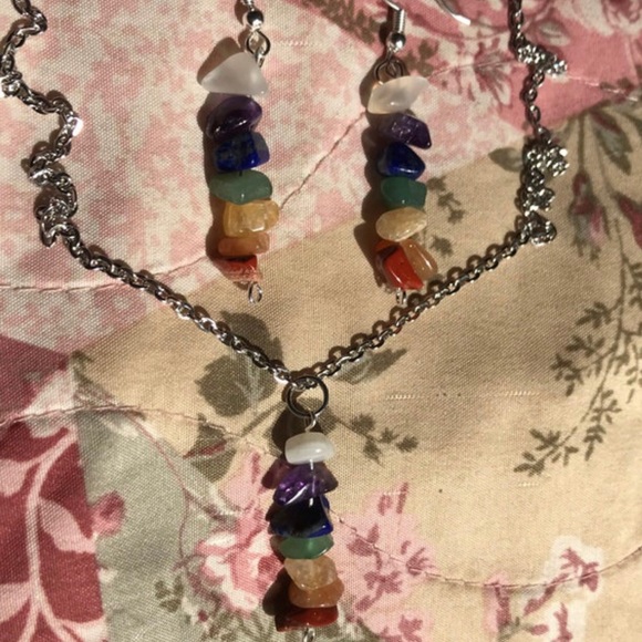 New Chakra Gemstone Jewelry Set - Picture 2 of 6